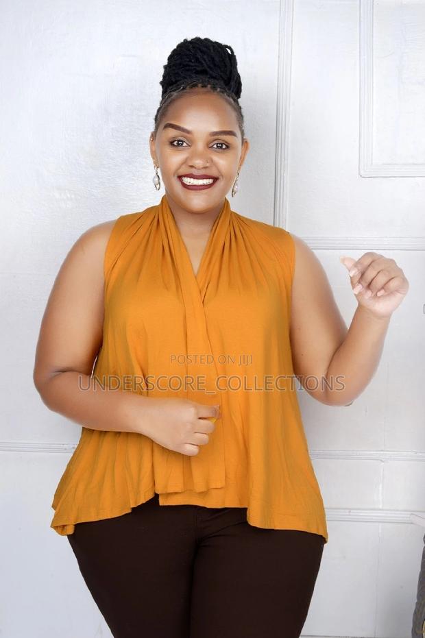 High-End Plus Size Fitting Sleeveless Kimonos - thumbnail 5