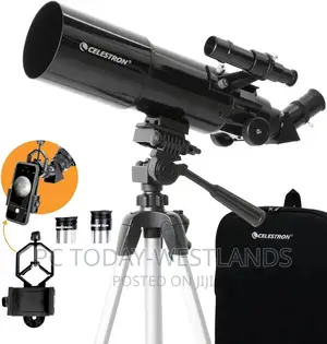 Celestron - 80mm Travel Scope - Portable Refractor Telescope