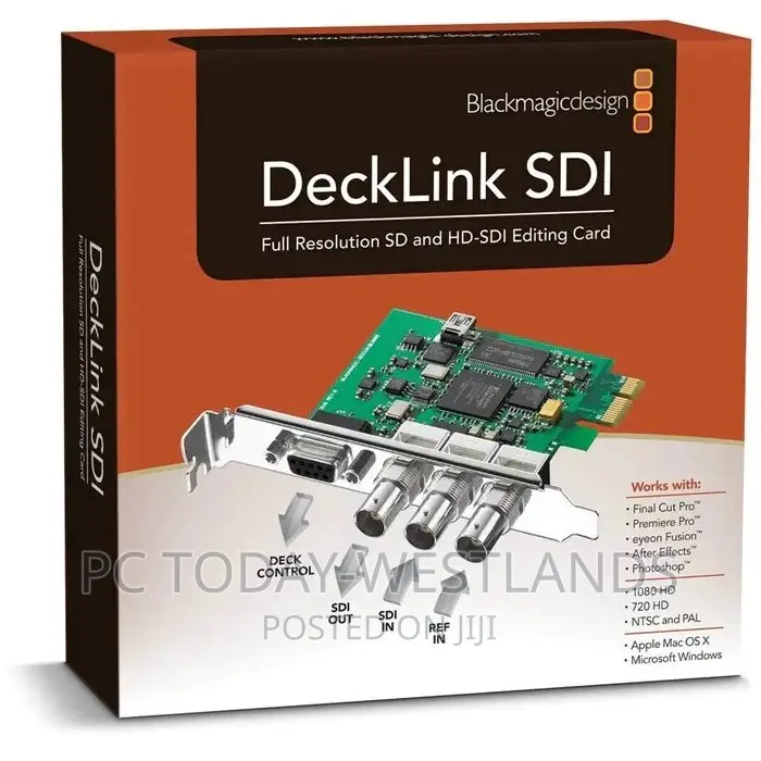 Blackmagic Design Decklink Sdi 1080p Full Hd Capture Play
