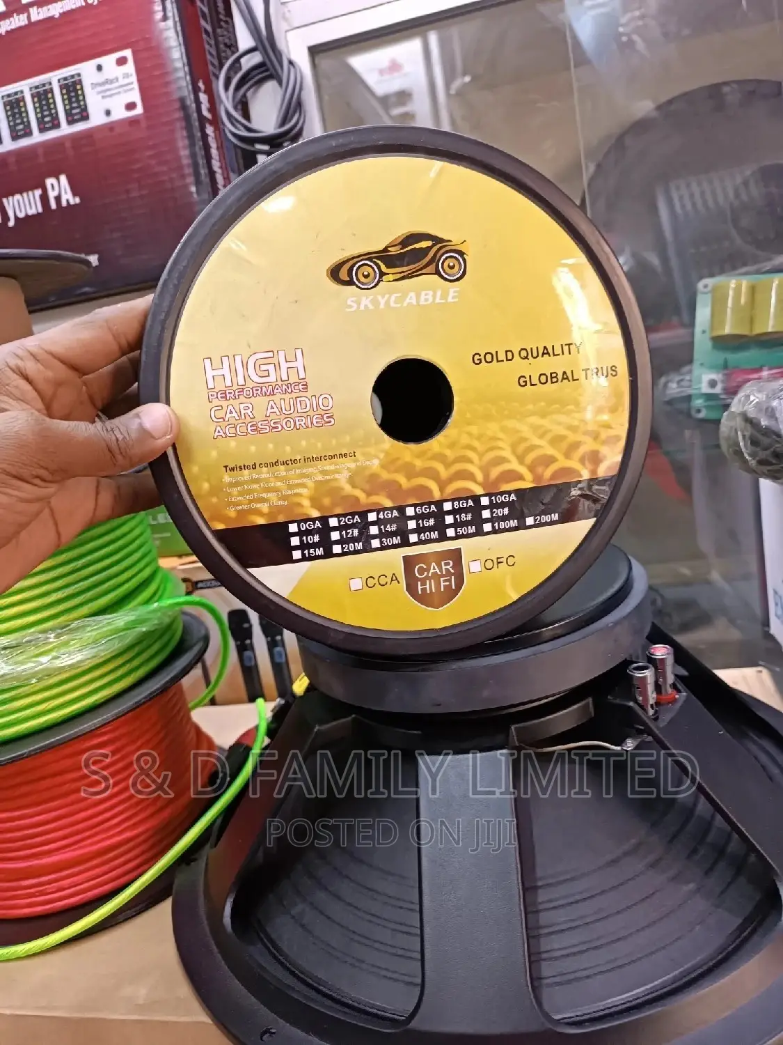 100M Microphone Cables