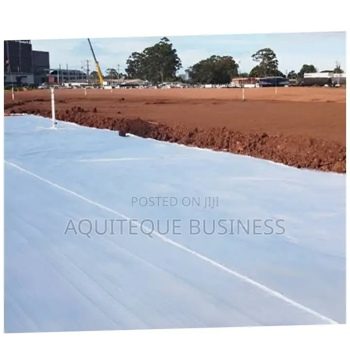 White Geotextile Fabric