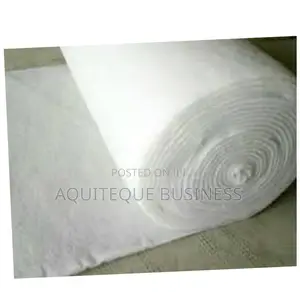 White in Color Geotextile