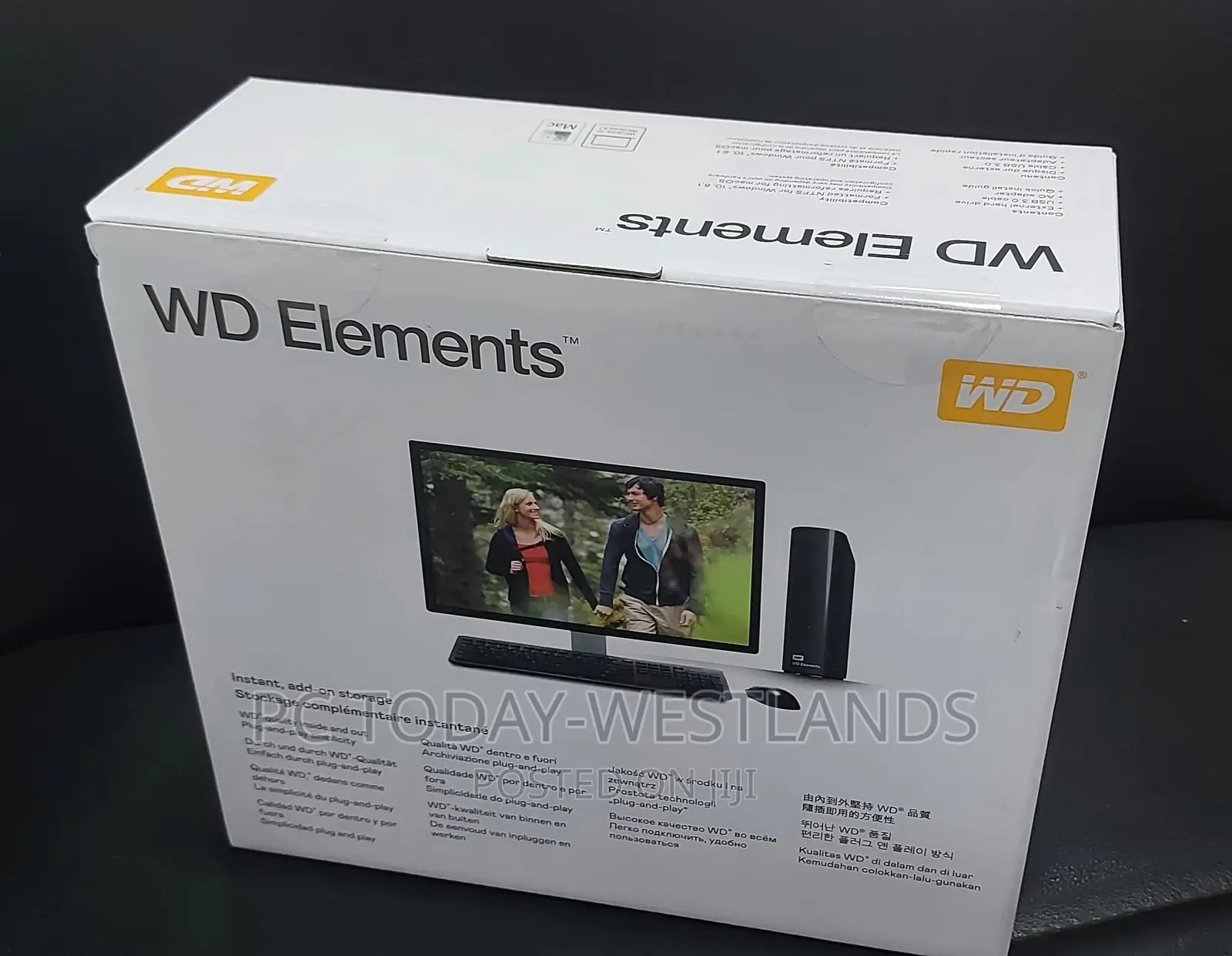 Western Digital 18tb Elements Desktop External Hard Drive -