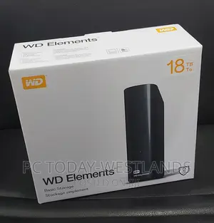 Western Digital 18tb Elements Desktop External Hard Drive -