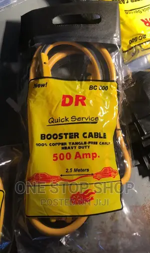 Brand New 500amps Tangle Free Copper Jumper Cables