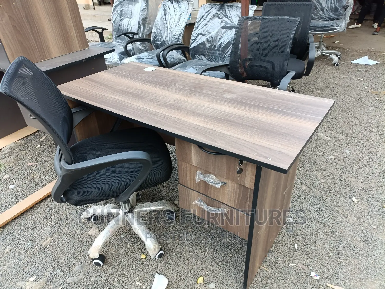 Office Desk and Chair Office Desk and Chair