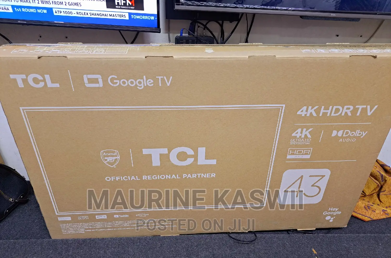 TCL 43 Inch 43P635 P635 Google Smart TV Edgeless Design
