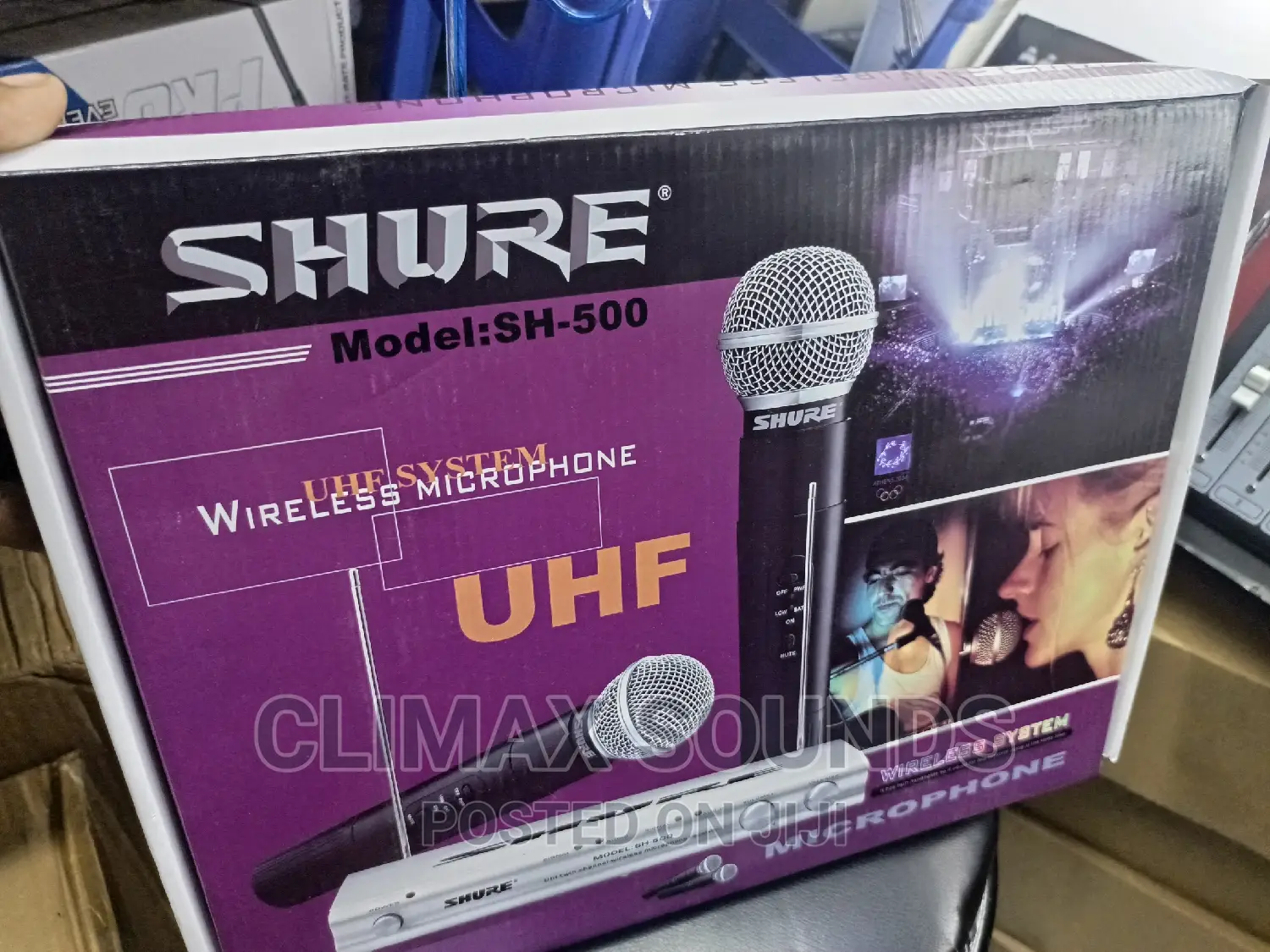 Shure Wireless Microphone Sh 500 Uhf