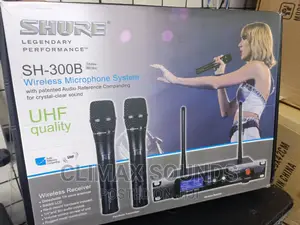 Shure Wireless Microphone Uhf Sh -300b