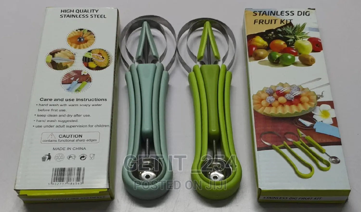 Stainless Steel DIG Fruit Kit 3in1