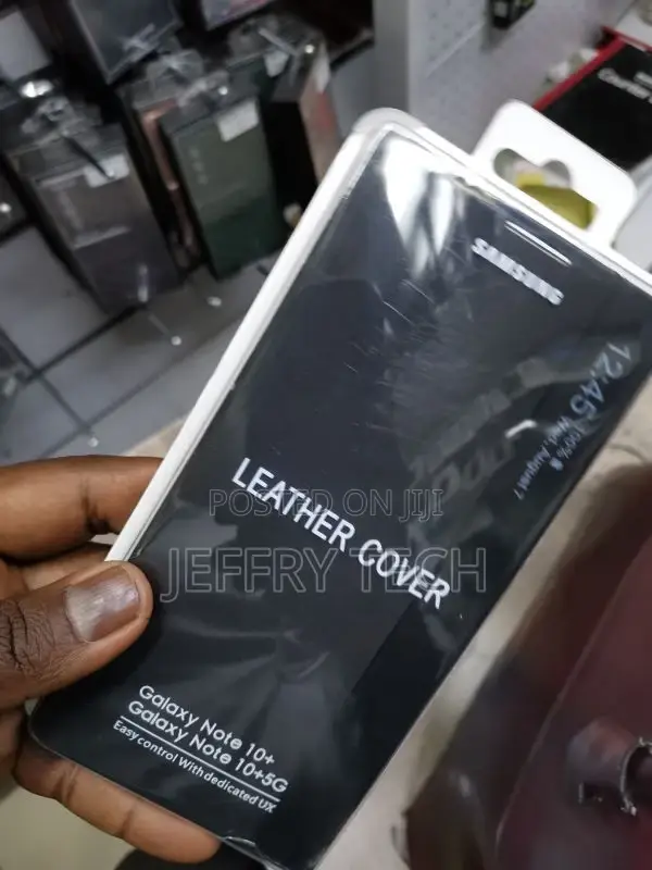 Samsung Galaxy Note 10 Plus Original Clear View Flip Cover -