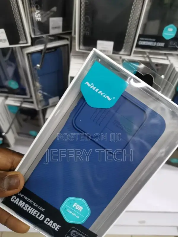 Samsung Galaxy A24 Case NILLKIN Camshield - Blue