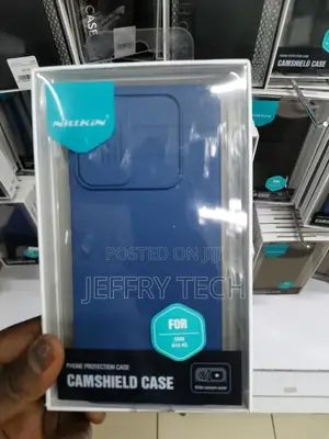 Samsung Galaxy A14 5G Case Blue NILLKIN CAMSHIELD