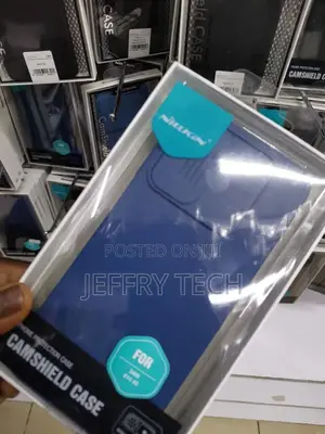 Samsung Galaxy A14 5G Case Blue NILLKIN CAMSHIELD