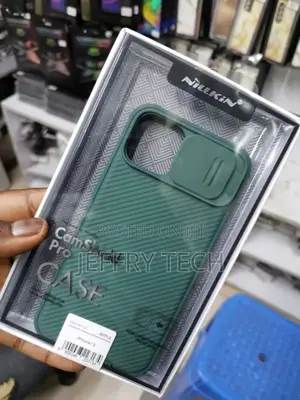 Nillkin Camshield Pro Case Cover for iPhone 13 Green