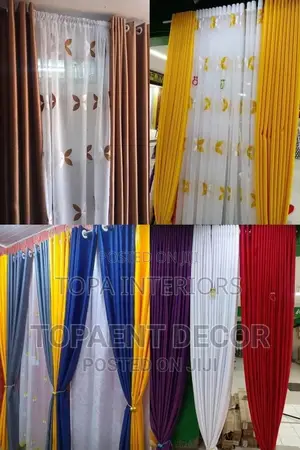 Multipurpose Generic Plain Curtains for Windows and Doors