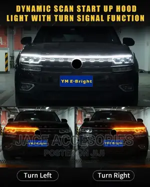 Dual Color Bonnet Lights With Start Scan ,Meteor Effect