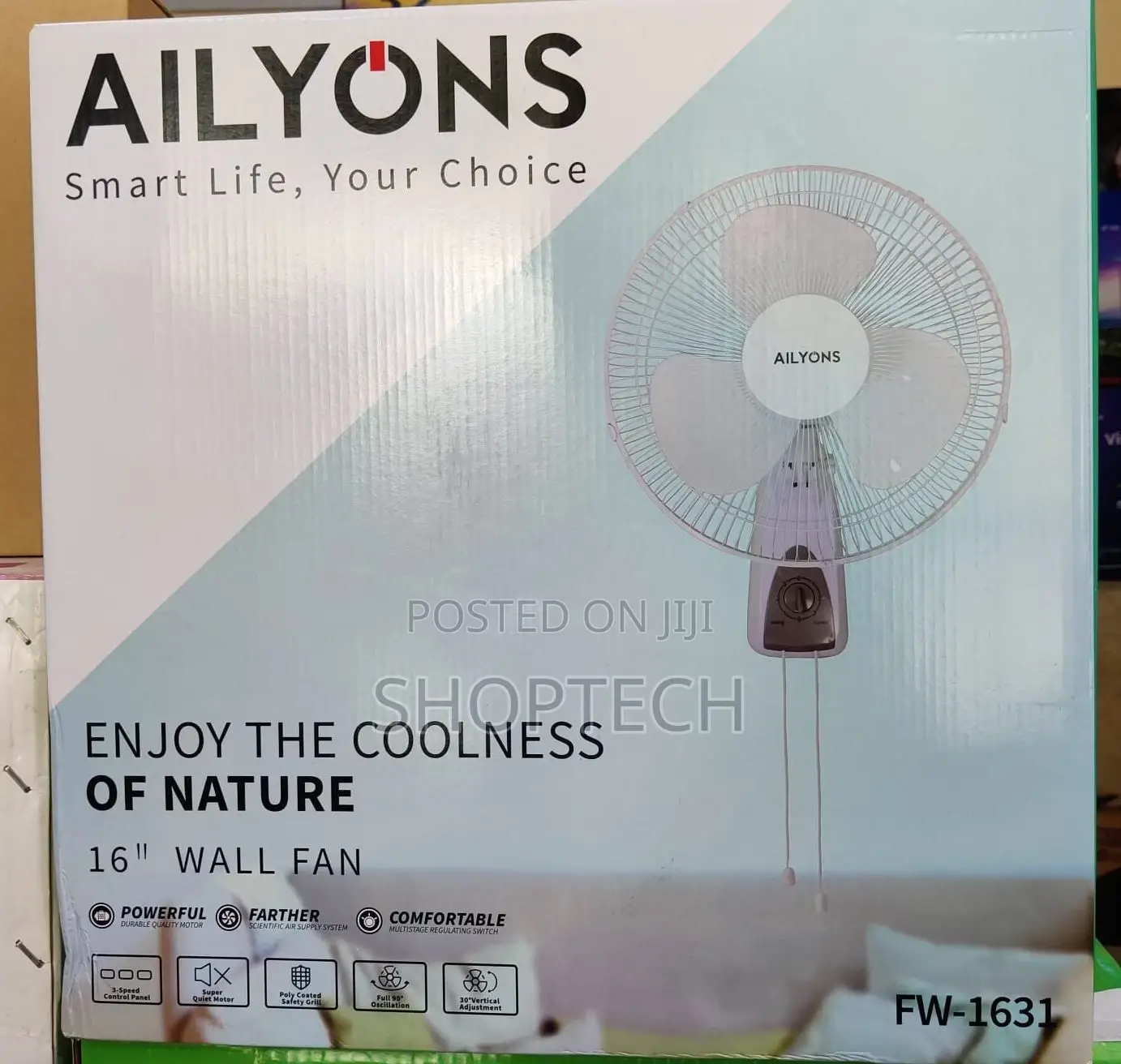 Ailyon 16inch Wall Fan