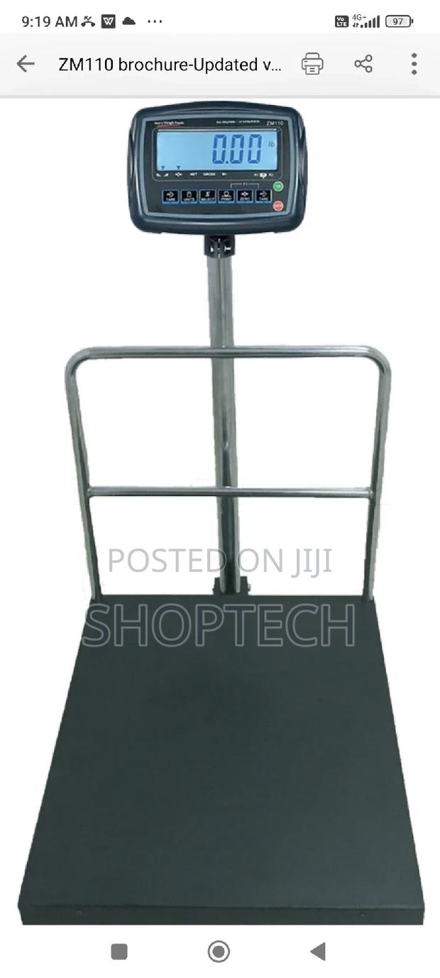 A12 Platform Scale 300kg Big Base - thumbnail 4