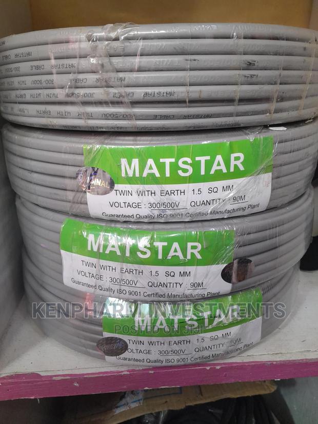 1.5 Twin With Earth Electric Cable Matstar