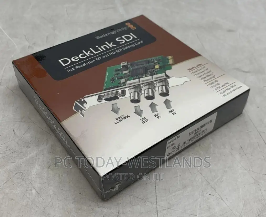 Blackmagic Design Decklink Sdi 1080p Full Hd Capture Play