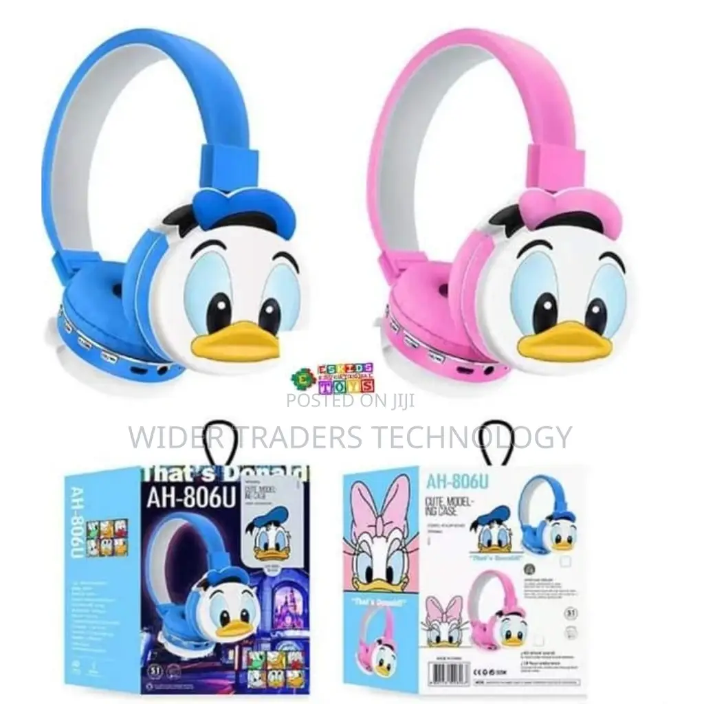 Headphones Kids Wireless Bluetooth Earphones Stereo