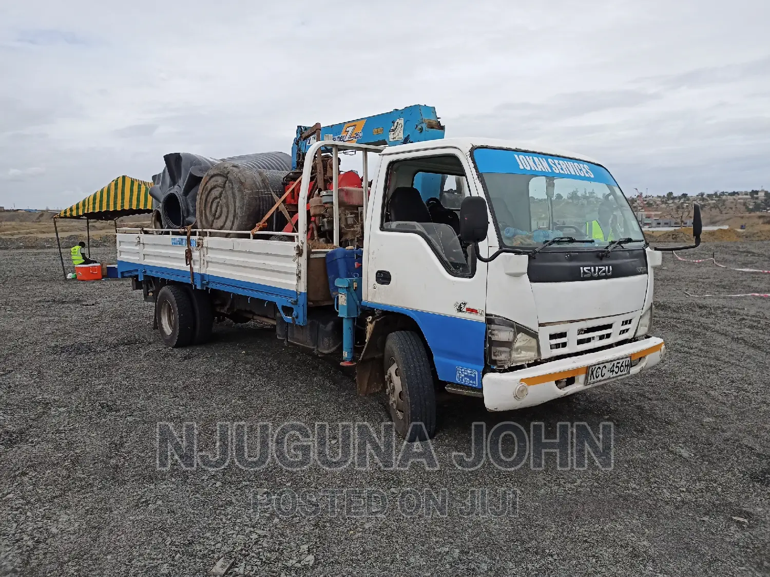 Hiab Crane Truck for Hire (Self Loading Lifting Truck)