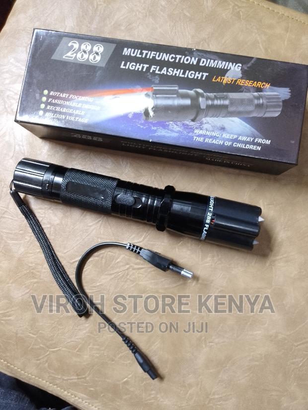288 Rechargeable Torch Multifunctional Dimming Flashlight