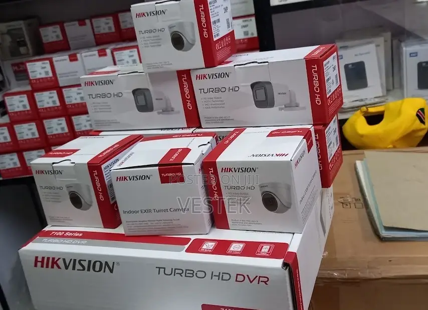 .Hikvision .4 CCTV Set Camera CCTV Installation Kit CCTV 2mp