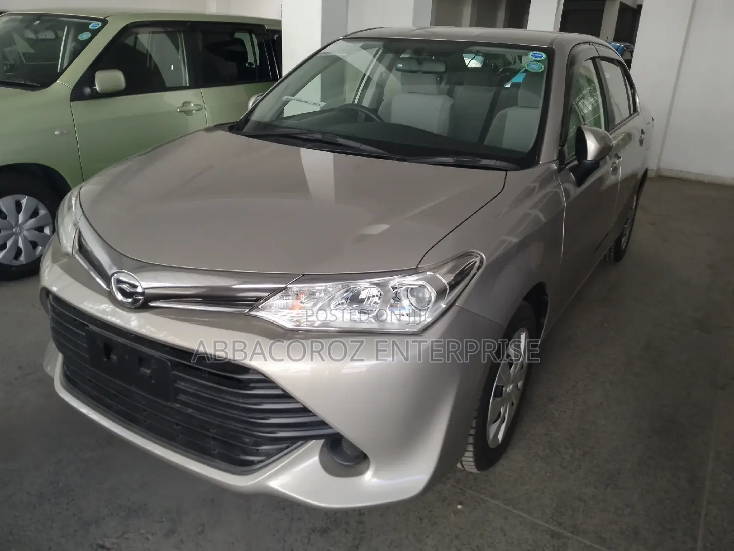 Toyota Axio 2016 Gray