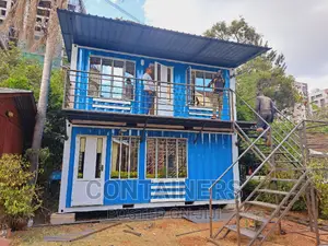 Stacked Container Offices.