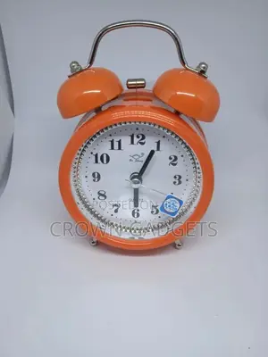 Generic Classic Double Bell Mini Alarm Clock Quartz