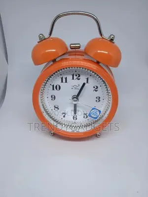 Generic Classic Double Bell Mini Alarm Clock Quartz