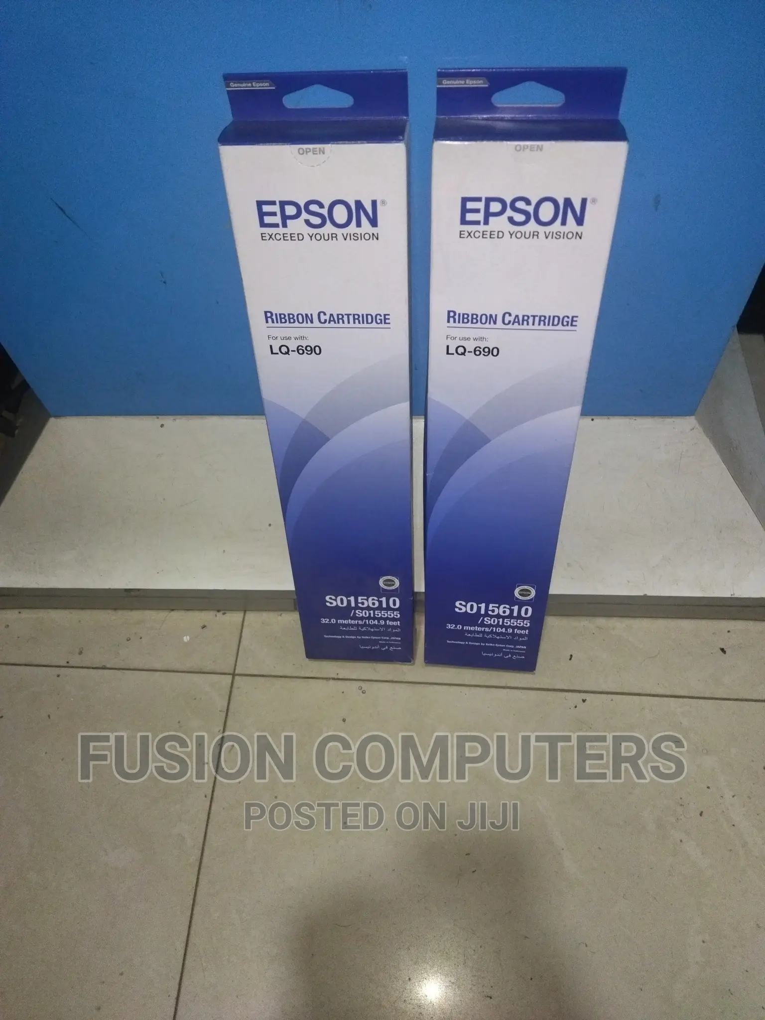 LQ 690 Epson Black Ribbon Cartridge