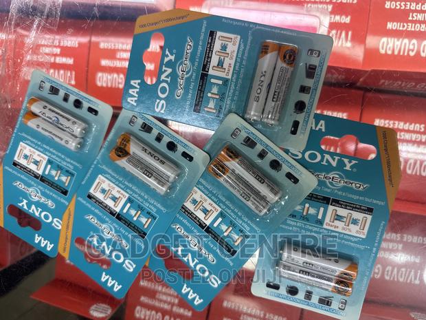 Sony AAA Rechargeable Batteries New - thumbnail 3