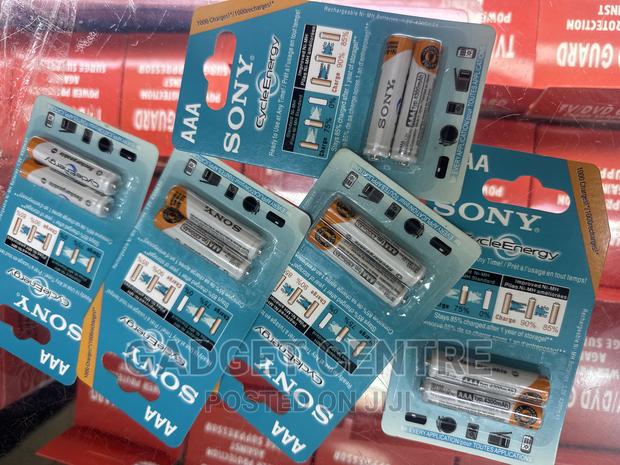 Sony AAA Rechargeable Batteries New - thumbnail 2