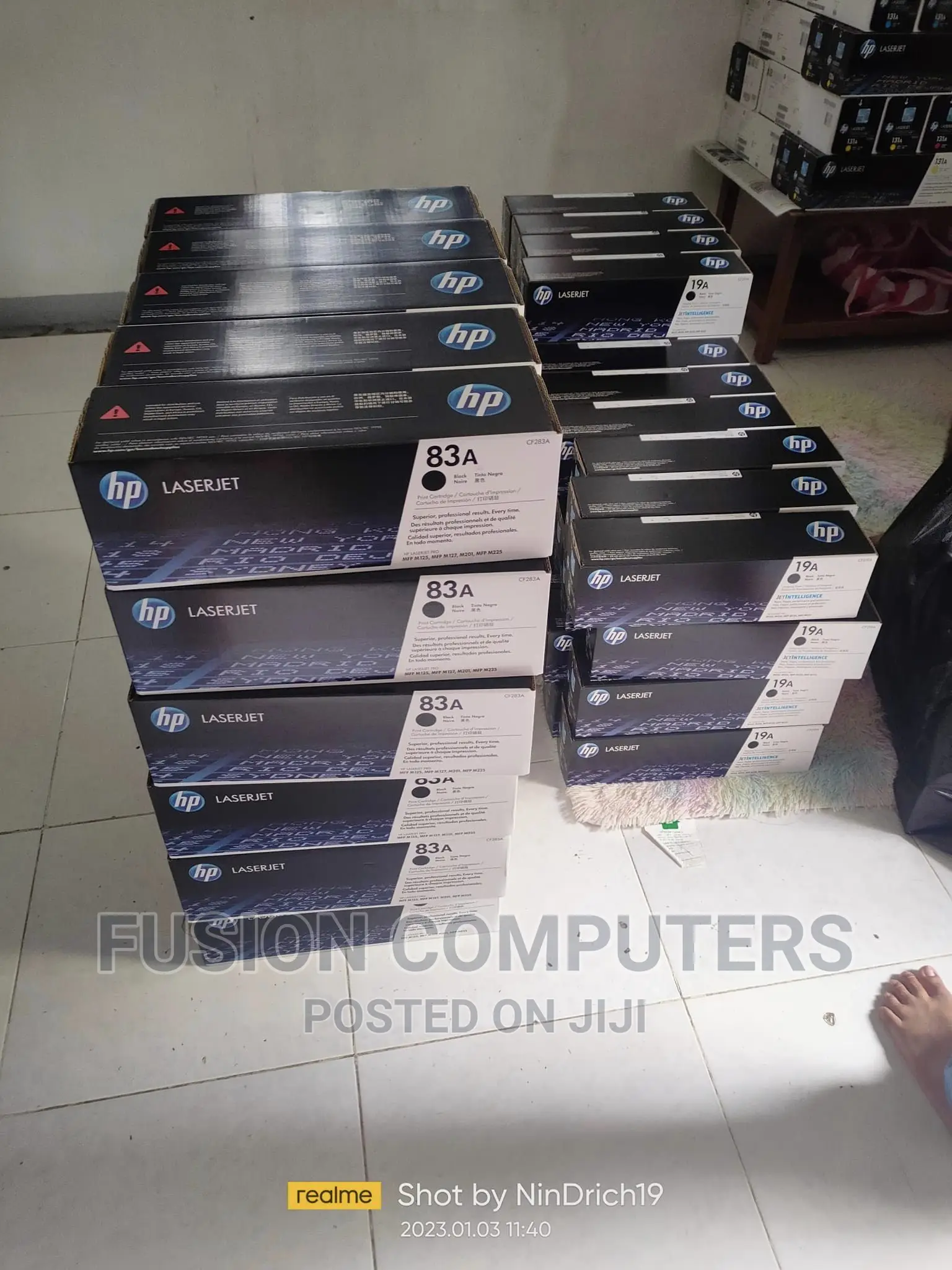 HP 83A Black Original Laserjet Toner Cartridge