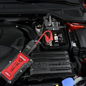 Travlog Battery Jump Starter, Portable 2500 Amp 12-Volt