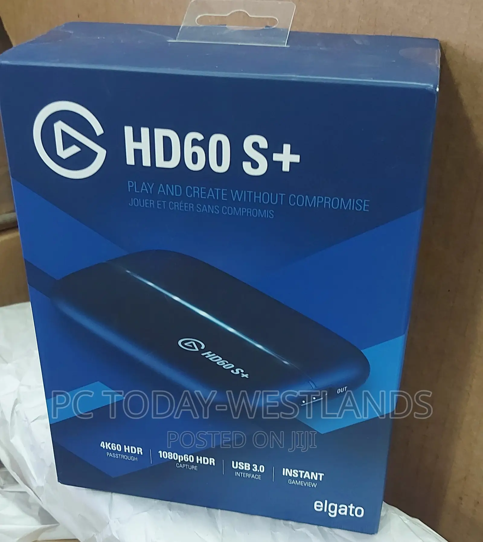 Elgato HD60 S+, External Capture Card, Stream and Record