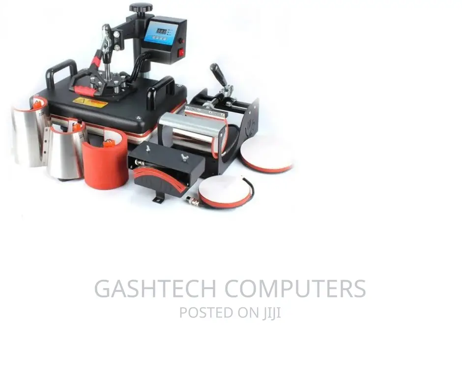 Combo Heat Press Machine (5 in 1),Sublimation Heat Press