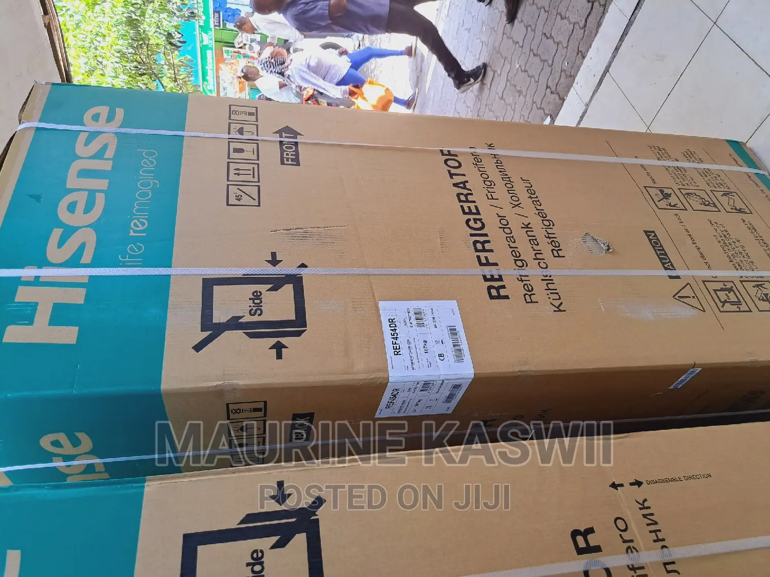 Hisense REF454DR 454L Capacity Multi-Door Fridge