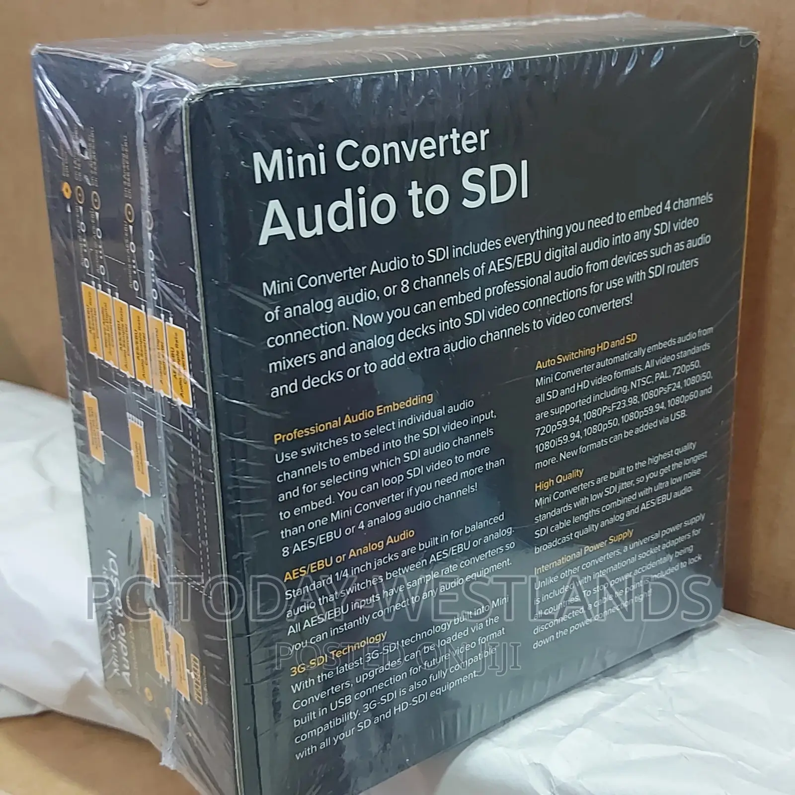 Blackmagic Design Mini Converter Audio to SDI CONVMCAUDS