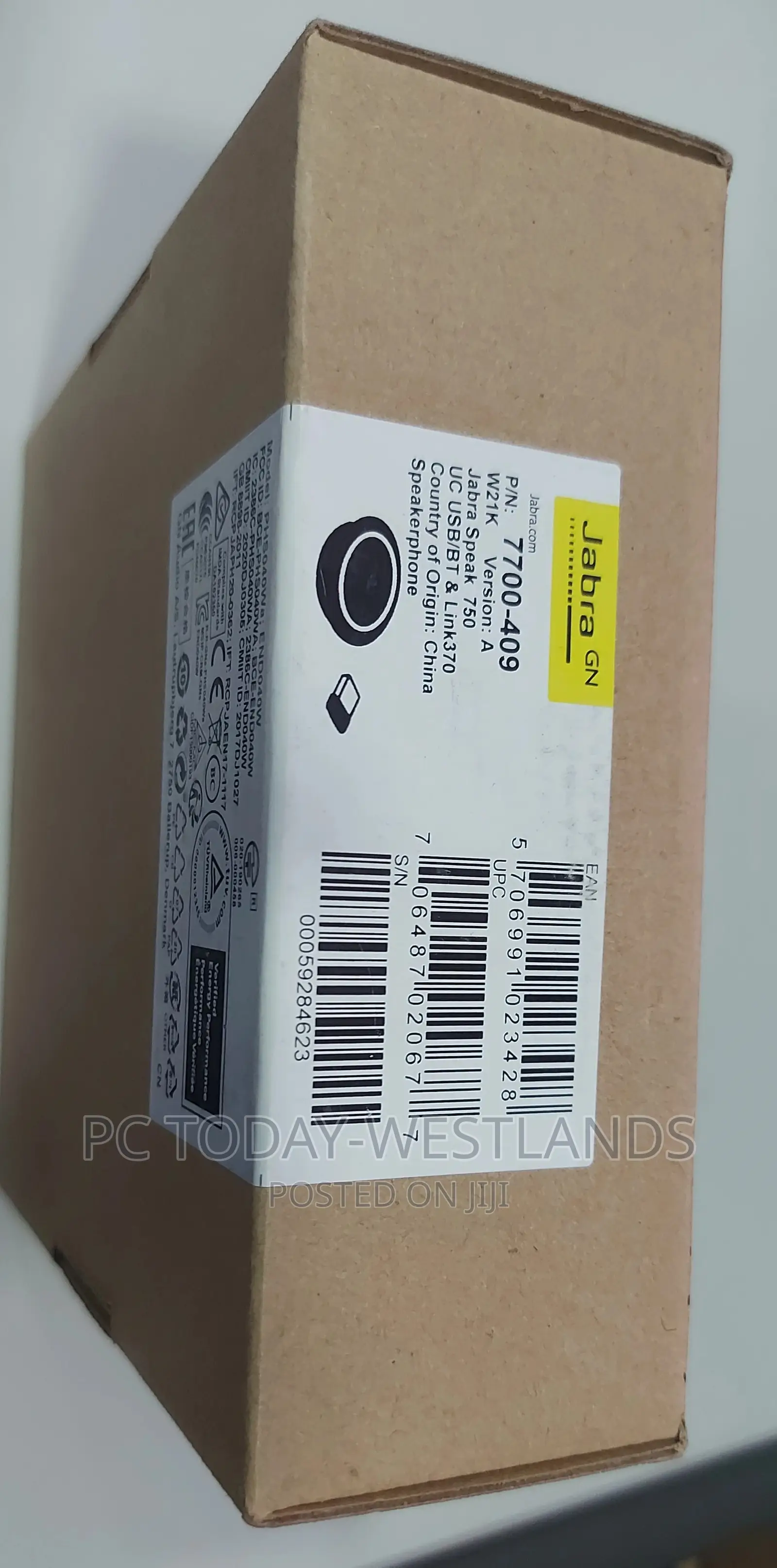 Jabra Speak 750 UC USB Bluetooth Speakerphone