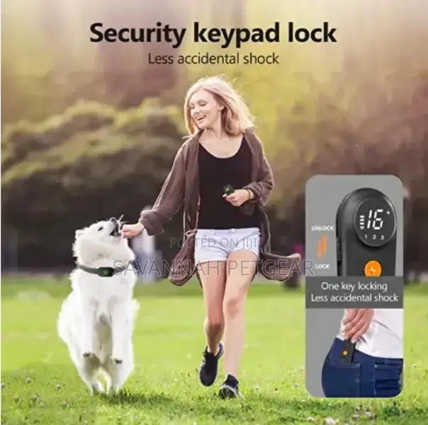 Dogs Shock Collar 500M Remote Dog Training Collar With Led