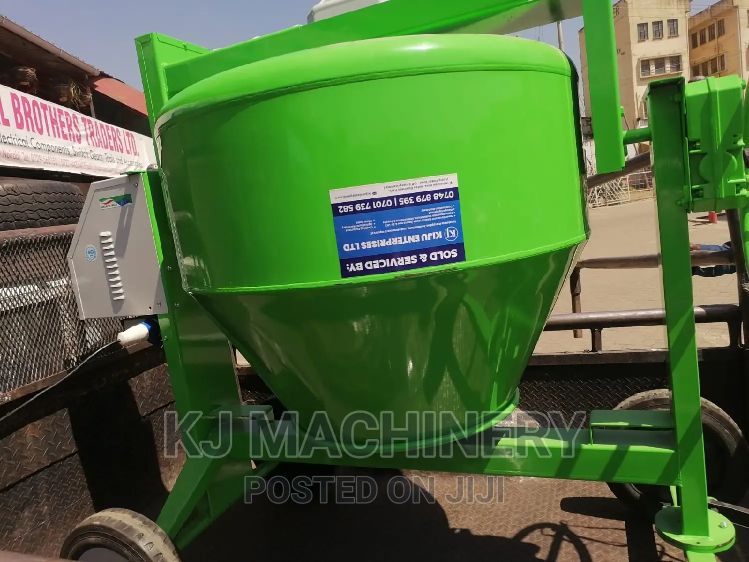 500litres Polieri Concrete Mixer-Italian Brand