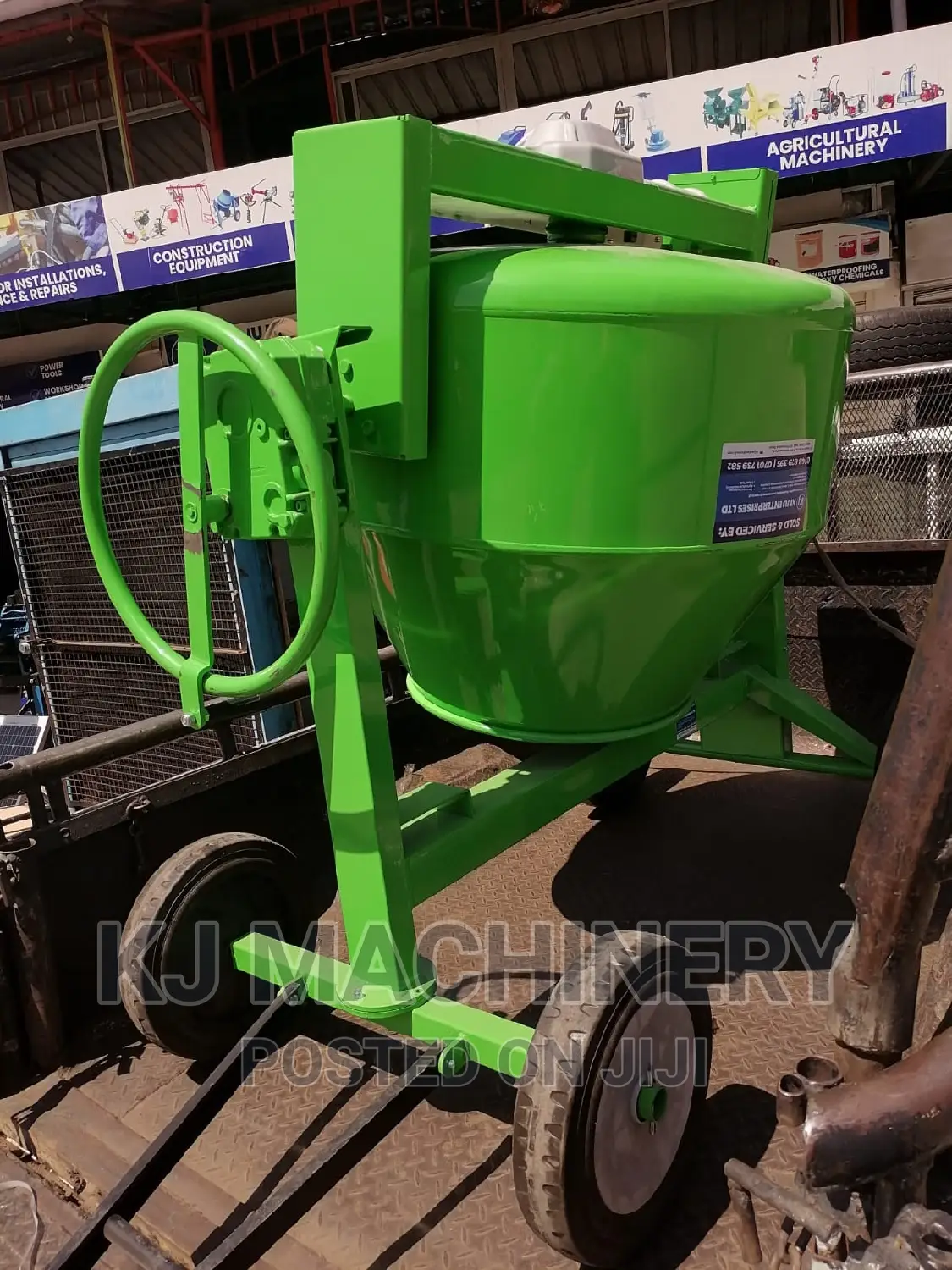 500litres Polieri Concrete Mixer-Italian Brand