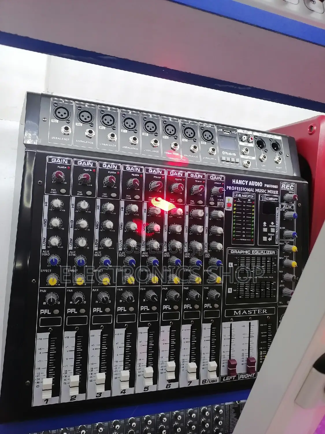 Hancy PX808D 8channel Powered Mjxer.