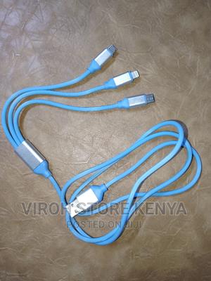 Phone Charging Cable 1M Long Usb Type C, Micro USB, iPhone - thumbnail 2