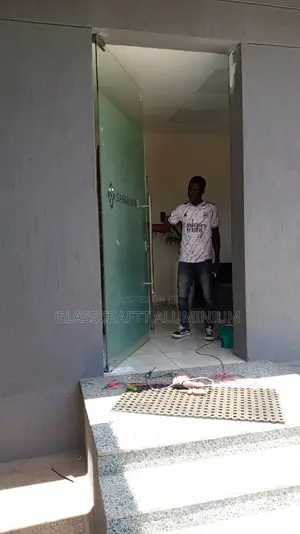 Self Stand Framless Door