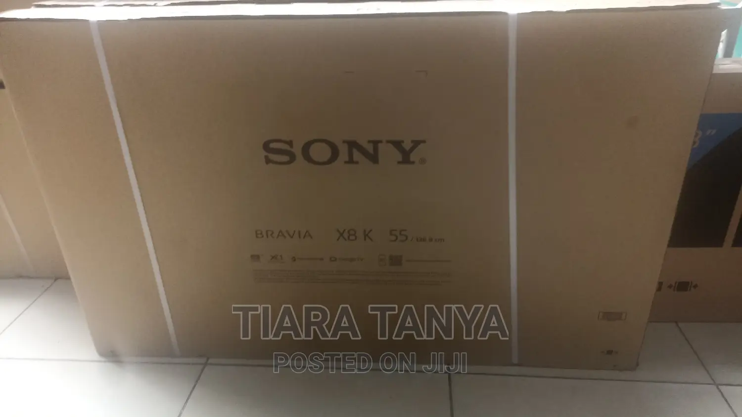 Sony 55′′ X80K HDR LED TV With Smart Google TV Kd-55x80k
